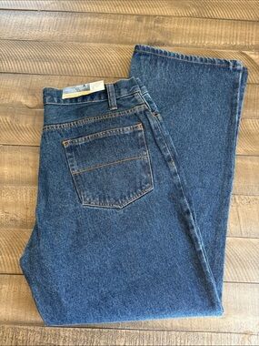 Faded Glory Men's Relaxed Denim Jeans in Blue